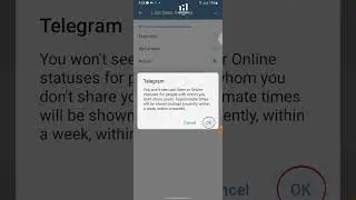 Telegram မှာ Online ဖြစ်နေတာကို ဖျောက်ထားနည်း
