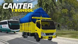 RILIS!! CANTER TRONDOL SUSPENSI REAL DEPAN BELAKANG || MODS BUSSID