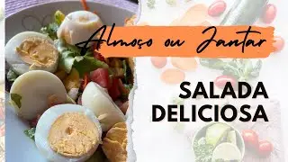 Salada deliciosa para emagrecer Low Carb