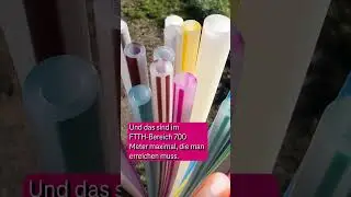 Ein Dauerthema: Wie weit kann man Glasfaserkabel einblasen?