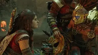 Гна   новая королева Валькирий l God of War: Ragnarok l 4K