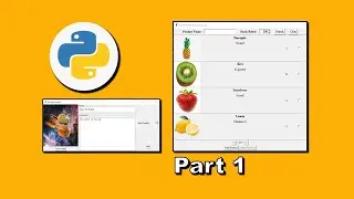 Python TkInter 🇬🇧 🇺🇸 Stock Manager [Part 1 of 39] 
