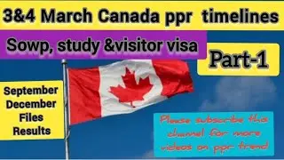 4 March canada ppr timeline today/ppr timeline today/ppr timeline/canada ppr timeline🇨🇦🇨🇦