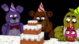 BDAY GONE WRONG (FNAF 10th anniversary animation)