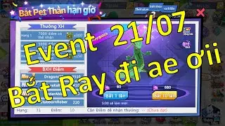 Thần thú 3D - Event 21/07. Bắt Pokémon thần thoại Rayquaza | SuperBall TV