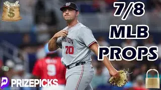 PRIZEPICKS MLB PICKS | MONDAY 7/8/24 | MLB PLAYER PROPS PICKS | MLB PROPS & BETS TODAY