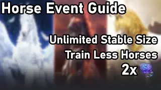 BDO ~ T10 Horse Event Guide ~ How to properly abuse double flowers of oblivion