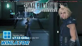 Winlator Glibc - Gameplay Final Fantasy VII Remake Intergrade (Windows) On Android