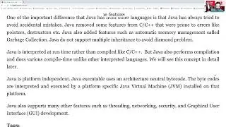 Java 01 - Introduction to Java (From Cse Cafe)