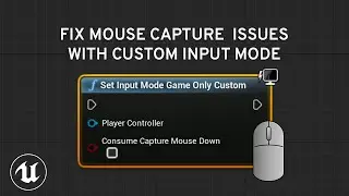 How to Fix Mouse Capture Issues with Input Mode Game Only in UE4 (Free Plugin)