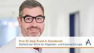 Prof. Dr. med. Frank A. Granderath, Chefarzt der Klinik für Allgemein- und Viszeralchirurgie