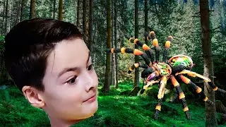 ЭТО ЧТО ЗА ПАУК ТАКОЙ?!