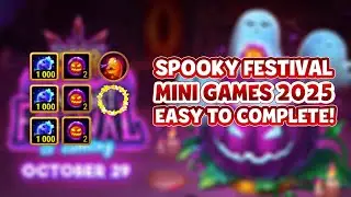 Spooky Festival's Hidden Mini Games and Rewards in Hero Wars! Halloween