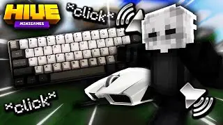 HIVE Handcam + Keyboard & MOUSE Sounds v3 ASMR | Minecraft Bedrock