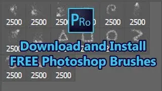 How to Download and Install Free Photoshop Brushes - Photoshop Tutorial 2020