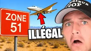 I LAND IN THE 10 MOST FORBIDDEN ZONES IN THE WORLD (Flight Simulator)