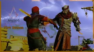 Assassin's Creed Mirage l How do you feel about the combat in this game?  l Fire Demon Outfit