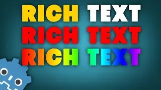 Make Rich Text Effects in Godot after this Video