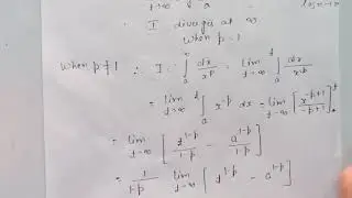 Improper integral//1.comparison test //Analysis1//Bsc3