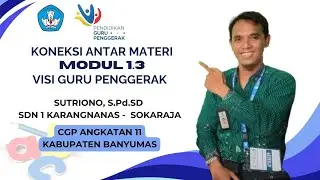 KONEKSI ANTAR MATERI MODUL 1 3 VISI GURU PENGGERAK