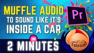 Muffle Audio Effect Premiere Pro | Make A Car Stereo Rumble Like You're A Bystander