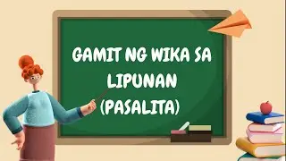 Gamit ng Wika sa Lipunan #wika #personal #filipino