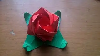 Kawasaki Rose And Base Origami - Tutorial