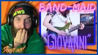 They are Rock Goddesses... "Giovanni" Band-Maid REACTON! SHOUTOUT!