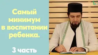 Самый минимум в воспитании ребенка. 3 часть | Абдуль-Карим хазрат