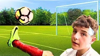JE TESTE POUR LA PREMIÈRE FOIS DES CRAMPONS! | Soccer