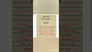 #legalmaxims