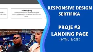 RESPONSIVE DESIGN SERTIFIKA  -  PROJE - 3 ( HTML & CSS ) - PRODUCT LANDING PAGE