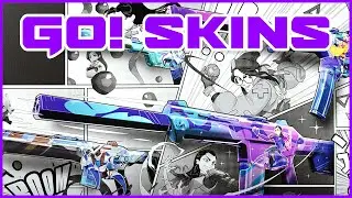 VALORANT GO! Skin Bundle + BUDDIES IN-GAME | NEW Skins Collection Showcase