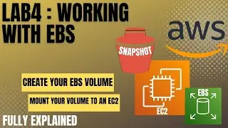 Lab 4: Working with EBS AWS Cloud Foundations || EBS