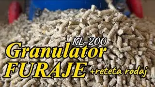 Granulator furaje KL-200 #tehnoms #Cel mai căutat produs!