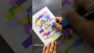 Lettering artwork! 