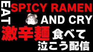 Melotaro is stressed メロ太郎が泣きながら激辛麺食うだけの配信