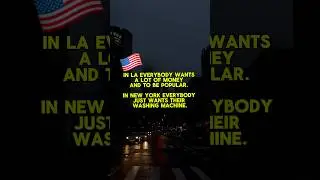 What New Yorkers and Los Angeles residents want #america #usa #shortsvideo #motivation #travel #us