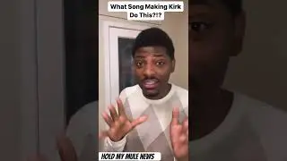 Why is Kirk Franklin dancing like this??? 👀 #holdmymulenews #christiannews #gospelnews #holdmymule