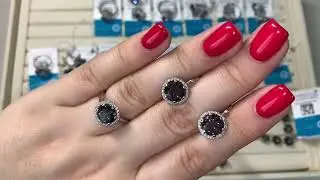 СЕРЕБРО 925❗️НОВИНКИ ❗️ЧЁРНЫЙ ГОРНЫЙ ХРУСТАЛЬ❗️ПРИВОЛЖСКИЙ ЮВЕЛИР ❗️26.05.2024