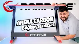 Rampage Mr-01 Arena Karbon Kaplama Oyuncu Masası İncelemesi !
