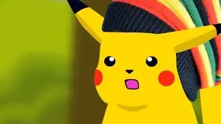 Bowsette Comic Strip Fan Animation Part 3 - Pikachu Pokes Bowser (Animated)