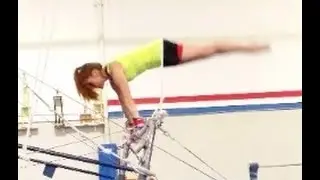 Gymnastics Tip #20 (Back Hip Circle Control) With Coach Meggin!