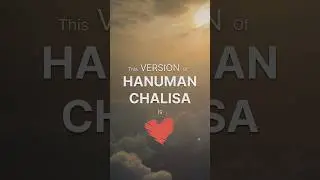 Hanuman Chalisa | This Version is LOVE #hanuman #hanumanchalisa #hanumanji