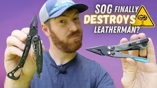 SOG Flash Multitool~Is Leatherman Finished? EDC Tools Go Head To Head