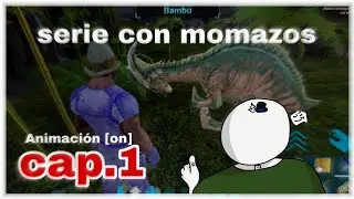 Ark serie perrona cap.1 El inicio | ¡obtengo un parasaurio! |loquendo | animado | Gameplay