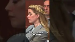 Camille tells jury Amber has no friends 🤣 #johnnydepp #amberheard