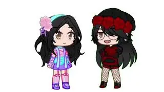 There are two personality and style of me representing my Oc #Gacha #Capcut