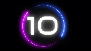 10 To 0 Countdown With Voice Every Second