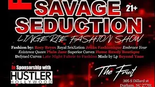 The Podcast interview with Model: Angelica H. about the Savage Seduction Lingerie Fashion Show.